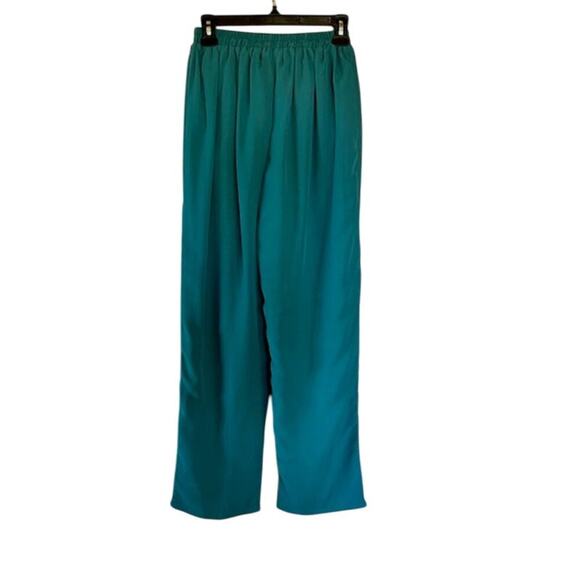 Elegant Teal/Turquoise Jumpsuit with Gold Embroidery Size 8– New Without Tags - Picture 7 of 9
